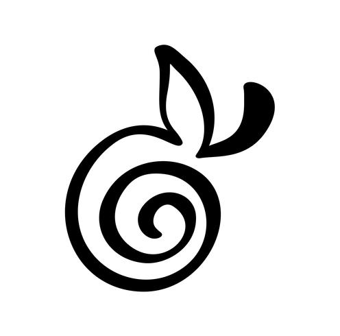 496x490 Apple Hand Drawn Outline Doodle Icon Vector Sketch Illustration