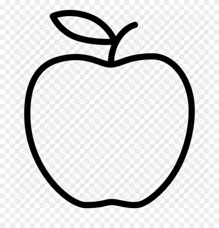 880x920 Apple Clip Art Outline Apple Outline Vector Huge Freebie