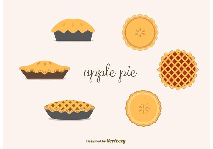 700x490 Apple Pie Vectors