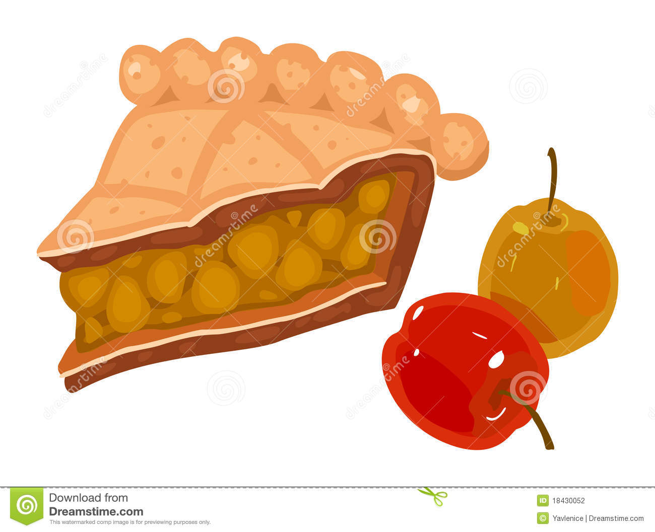 1300x1057 Awesome Apple Pie Vector Art Koolgadgetz
