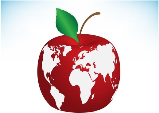 Apple Vector Free Vector Download 518x368 Apple Vector Free Vector Download