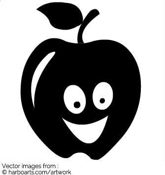335x355 Download Cartoon Apple