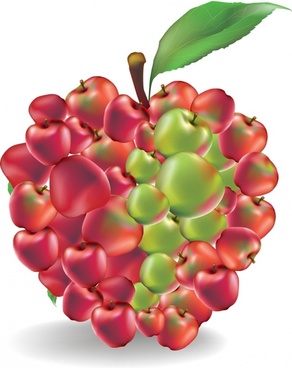 292x368 Free Vector Art Fruit Apple Free Vector Download