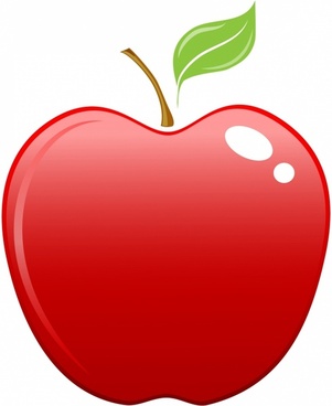 301x368 Red Apple Border Free Vector Download