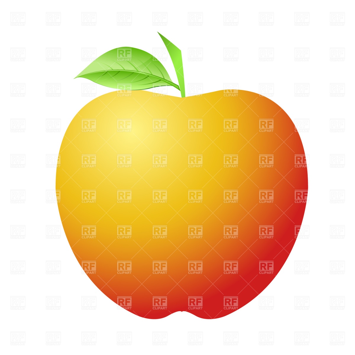 1200x1200 Ripe Apple Vector Image Of Food And Beverages Prague
