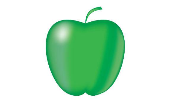 Green Apple Vector Art Free 600x350 Green Apple Vector Art Free