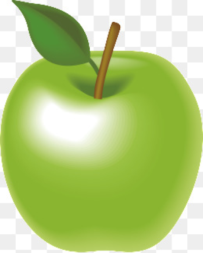 Green Apple Vector Png Images 400x498 Green Apple Vector Png Images