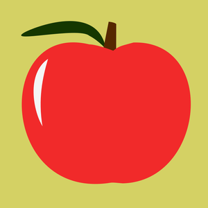 Free Apple Vector Clip Art 300x300 Free Apple Vector Clip Art