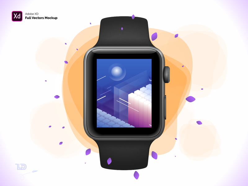 Apple Watch Adobe Xd Mockup 800x600 Apple Watch Adobe Xd Mockup