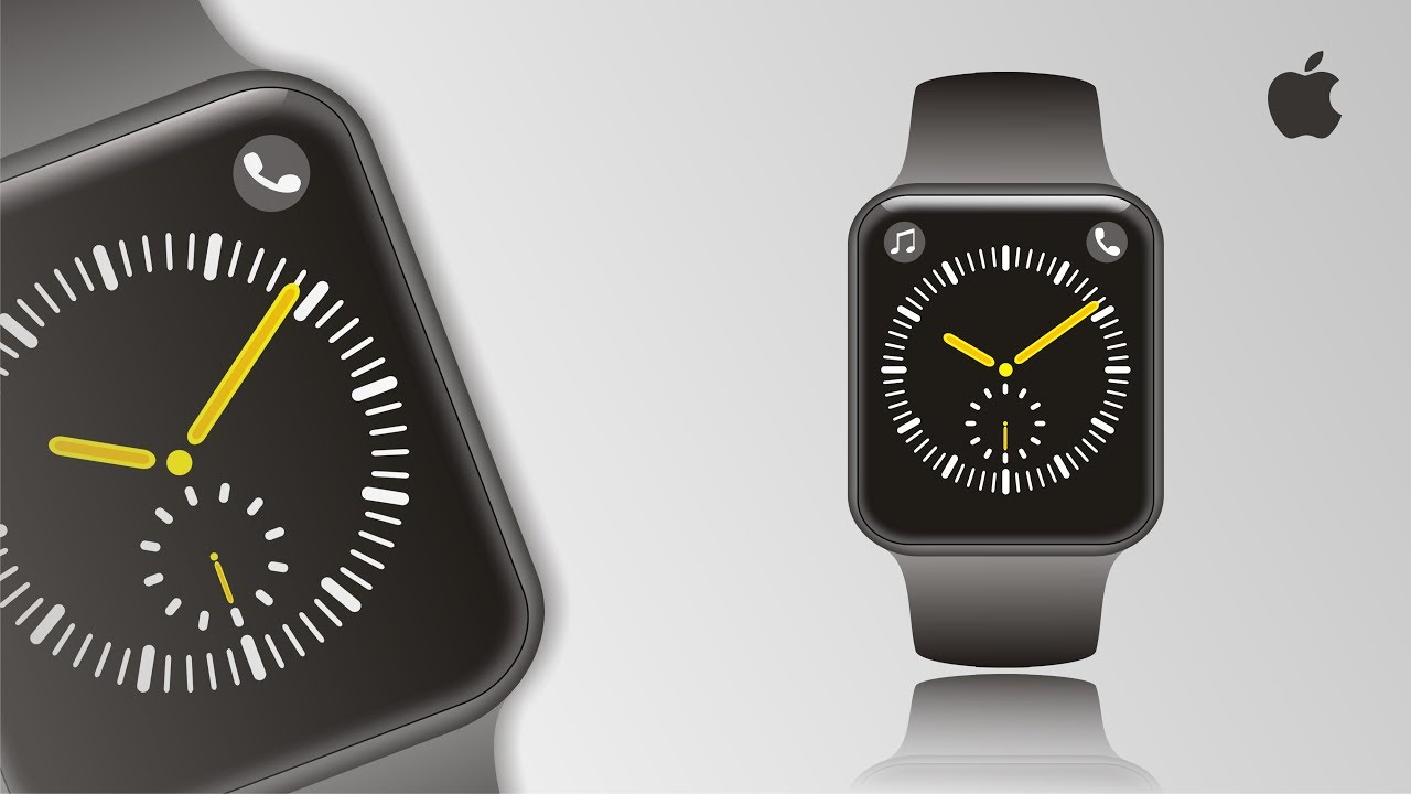 1280x720 Apple Watch Vector Design In Coreldraw