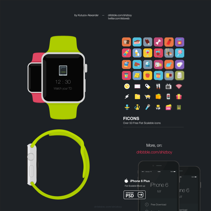 Free Apple Watch Files, Vectors Graphics 680x680 Free Apple Watch Files, Vectors Graphics
