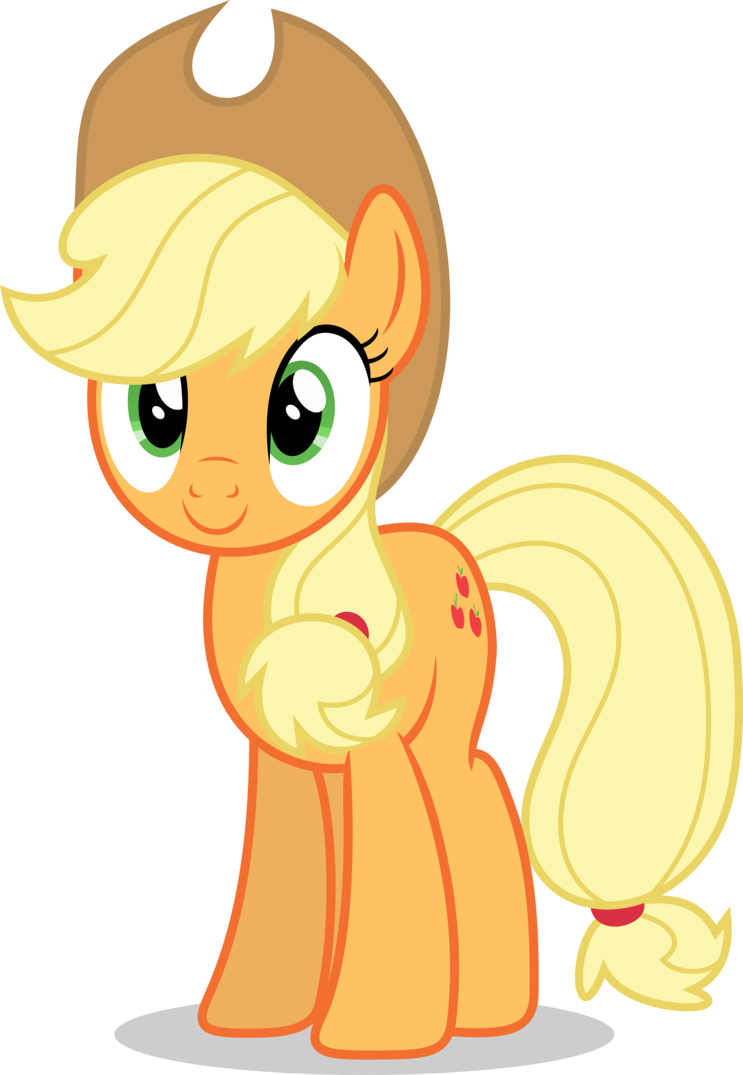 743x1075 Mlp Fim Applejack