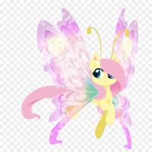 300x300 Png Fluttershy Pony Butterfly Rainbow Dash Applejack W Newwaysys