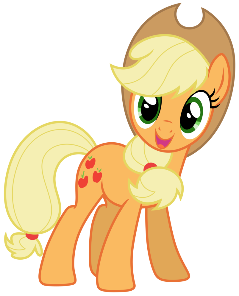803x994 Vector Applejack