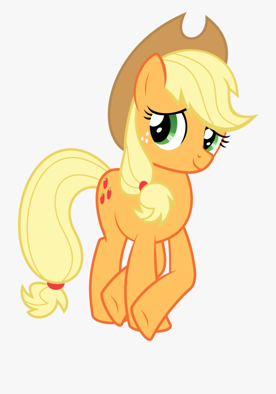 920x1313 Applejack Legs Crossed Vector