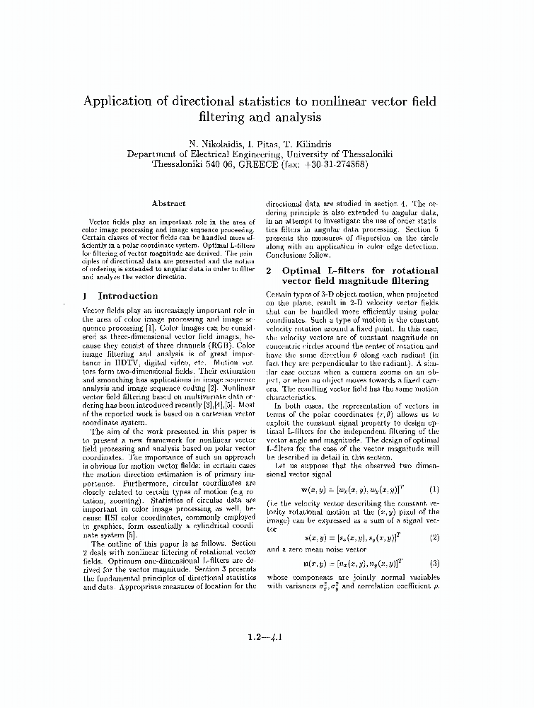 755x1000 Application Of Directional Statistics To Nonlinear Vector Field