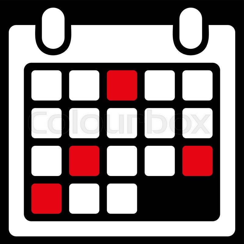 800x800 Calendar Appointment Vector Icon Stock Vector Colourbox