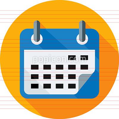 400x400 Appointment Calendar Icon On Background