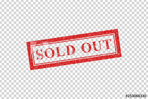 500x334 Vector Realistic Isolated Red Rubber Stamp Of Sold Out Logo