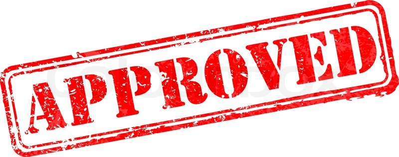 800x316 Approved Rubber Stamp Vector Stock Vector Colourbox