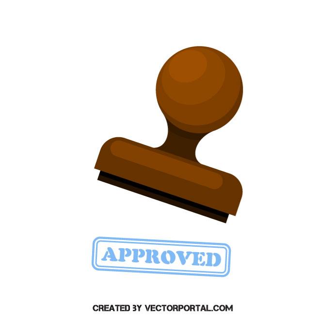 Seal Approved Vector Image 660x660 Seal Approved Vector Image