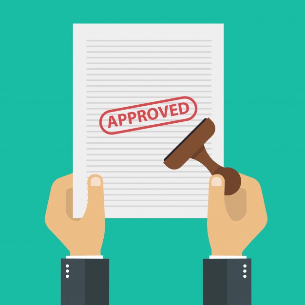 Approved Document Vector Premium Download 626x626 Approved Document Vector Premium Download