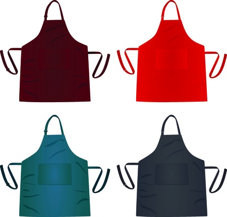 450x431 Kitchen Apron Vector Illustration Royalty Free Vector Graphics