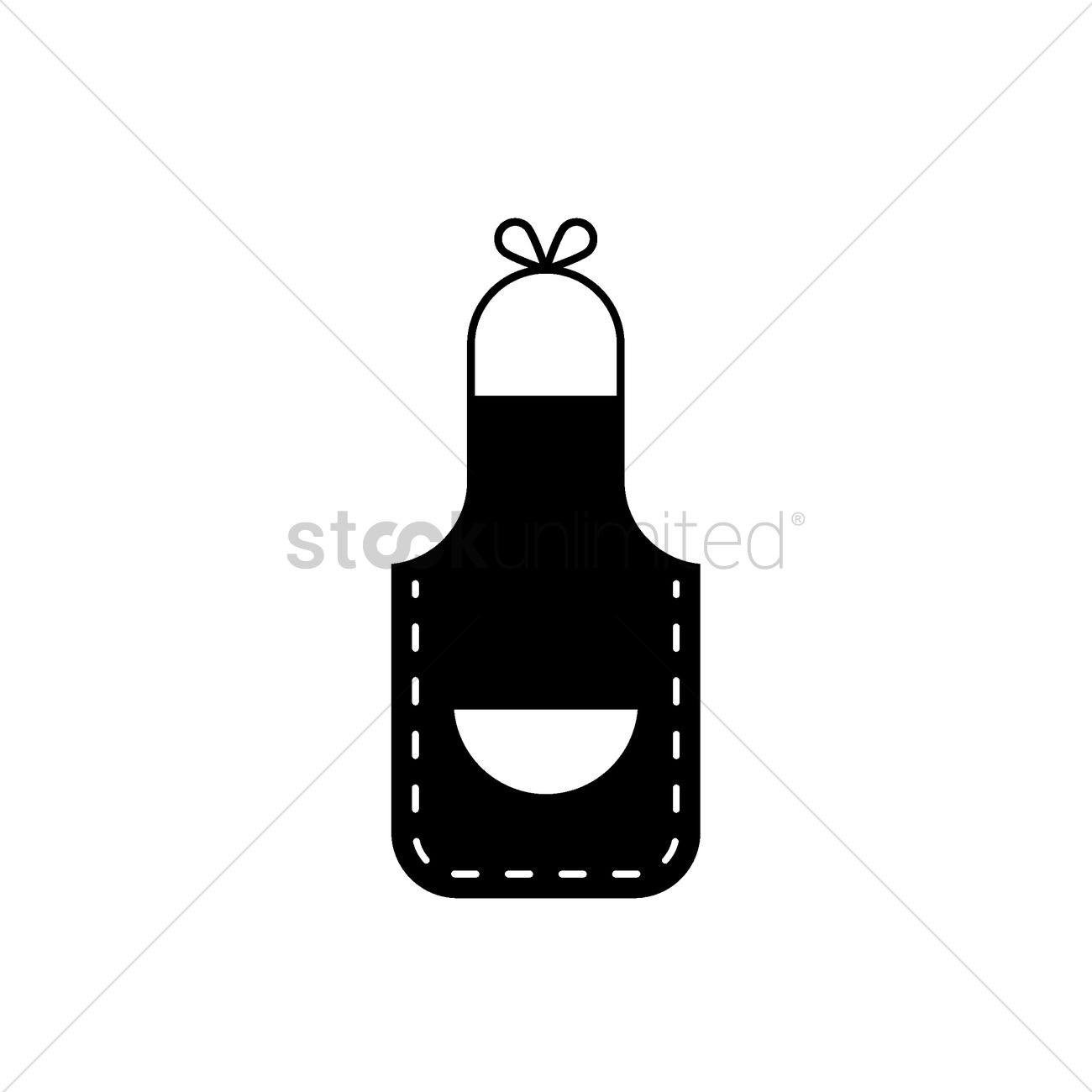 1300x1300 Apron Vector Image