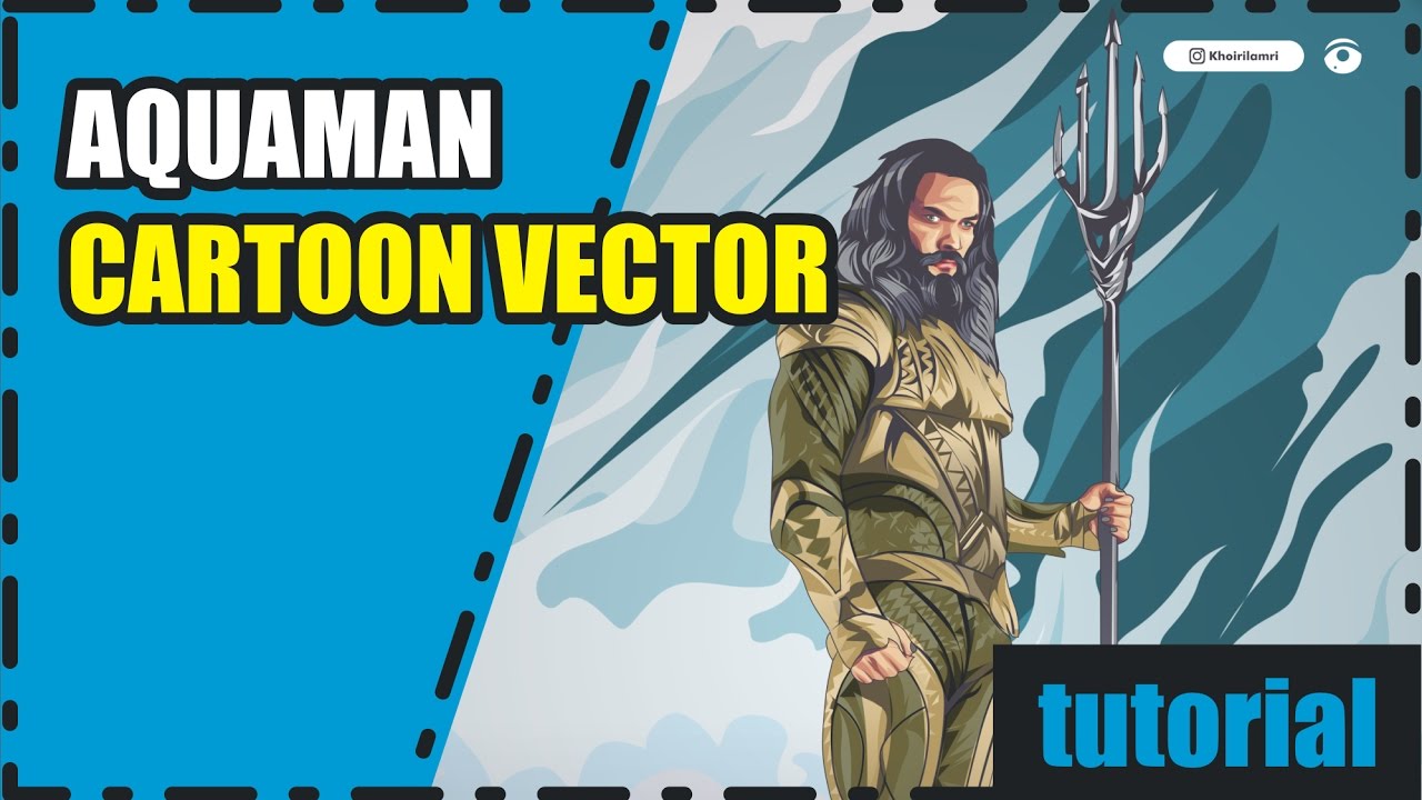1280x720 How To Make Aquaman Of Justice League Cartoon Vector