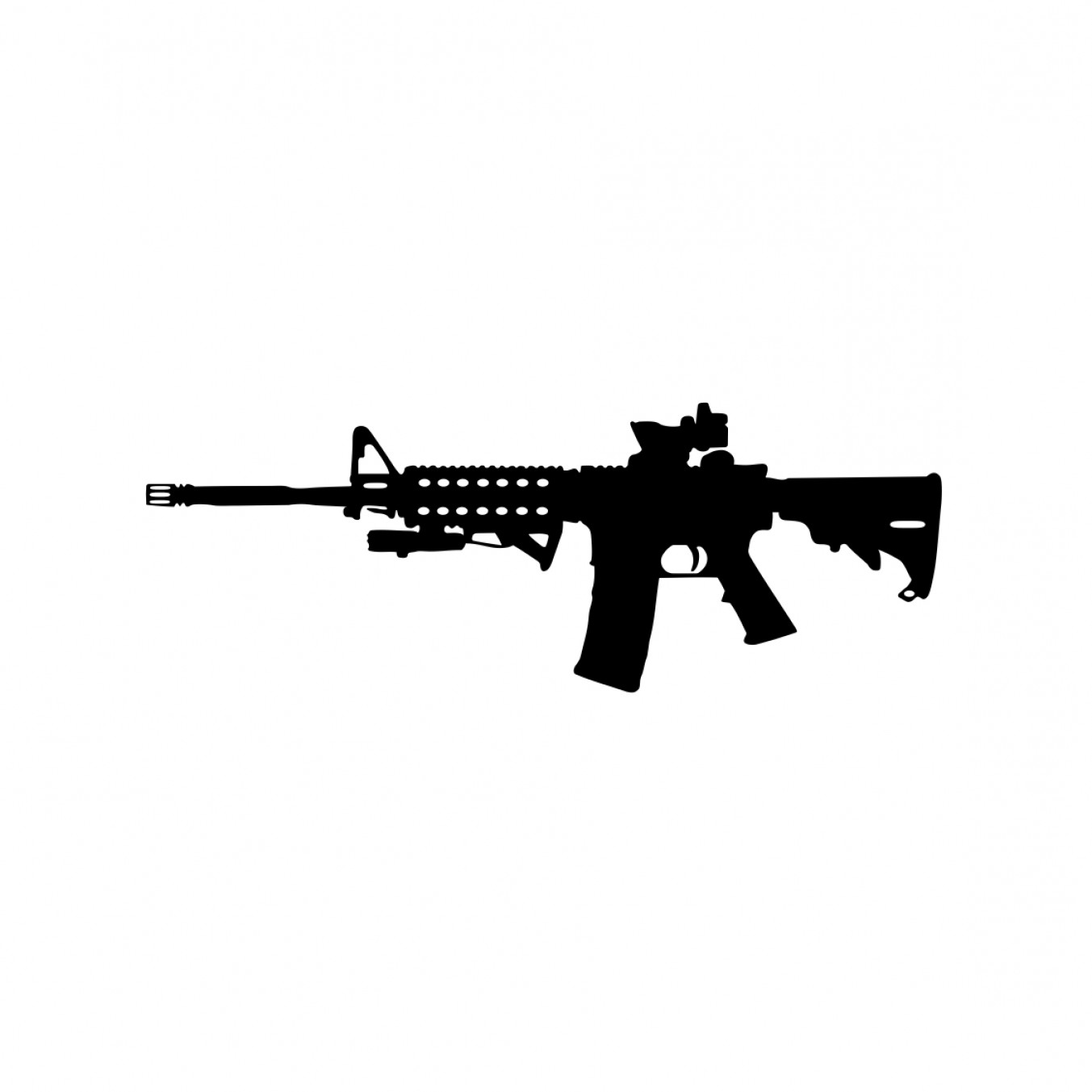 Ar Gun Ammo Assault Rifle M Graphics Design Dxf Png Vector Art 1353x1353 Ar Gun Ammo Assault Rifle M Graphics Design Dxf Png Vector Art