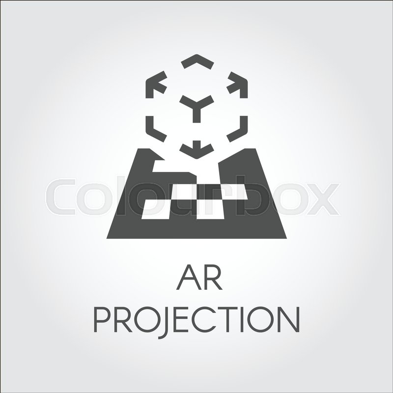 Logo Of Device Virtual Ar Projection Stock Vector Colourbox 800x800 Logo Of Device Virtual Ar Projection Stock Vector Colourbox