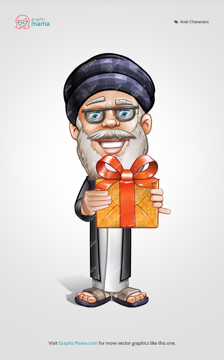 An Arab Male 735x1180 An Arab Male