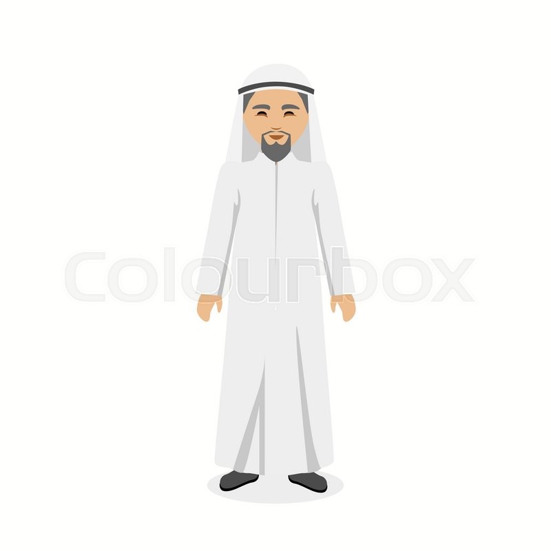 Saudi Arabia Traditional Clothes Stock Vector Colourbox 800x800 Saudi Arabia Traditional Clothes Stock Vector Colourbox