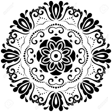 225x225 Image Result For Arabescos Vectores Stensils Black, White