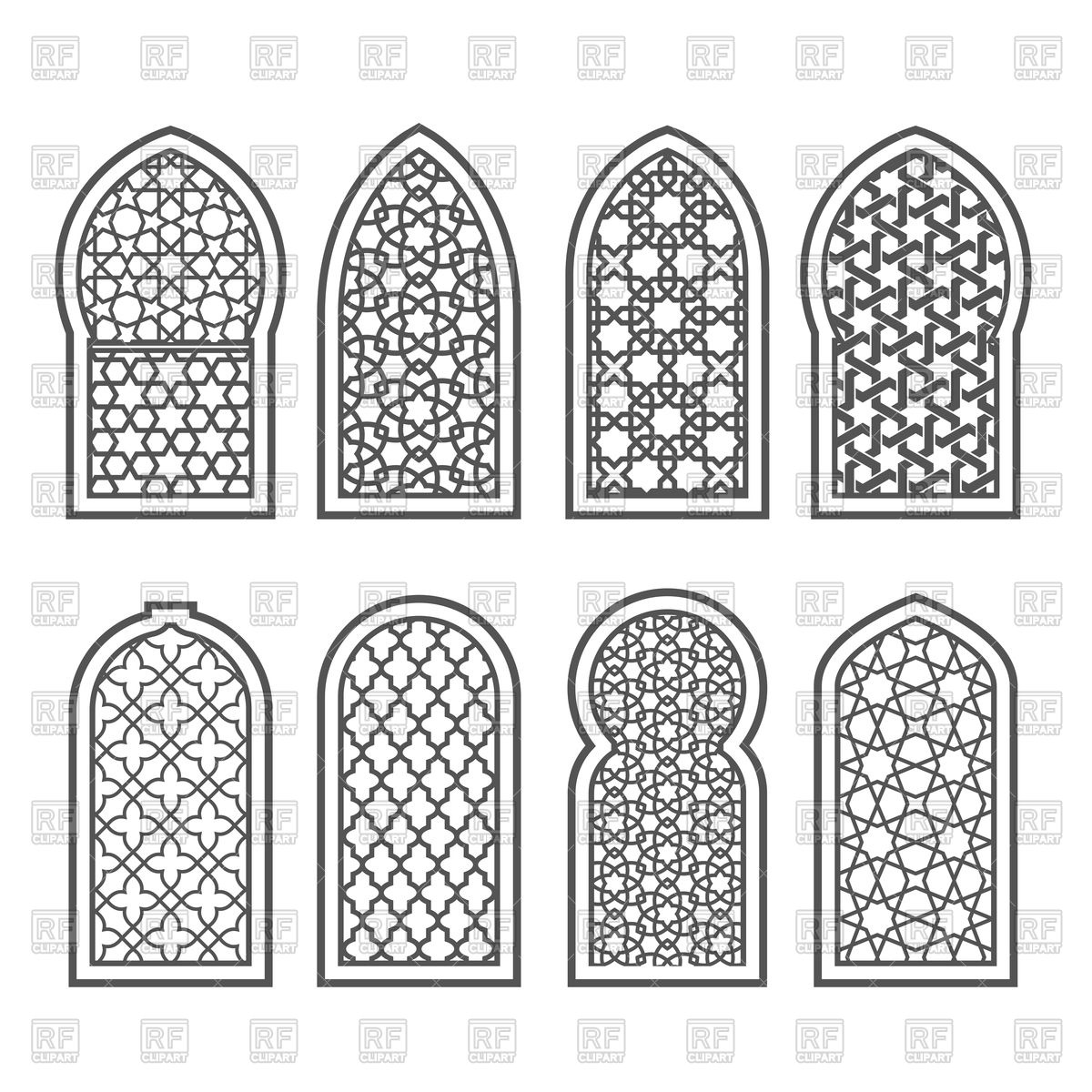 1200x1200 Arabian Window With Ornament