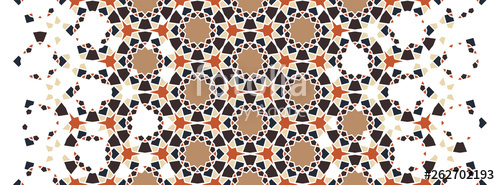 Arabesque Vector Seamless Pattern Geometric Halftone Texture 500x185 Arabesque Vector Seamless Pattern Geometric Halftone Texture
