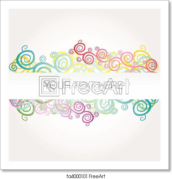 Free Art Print Of Banner Background Arabesque Vector Freeart 561x581 Free Art Print Of Banner Background Arabesque Vector Freeart