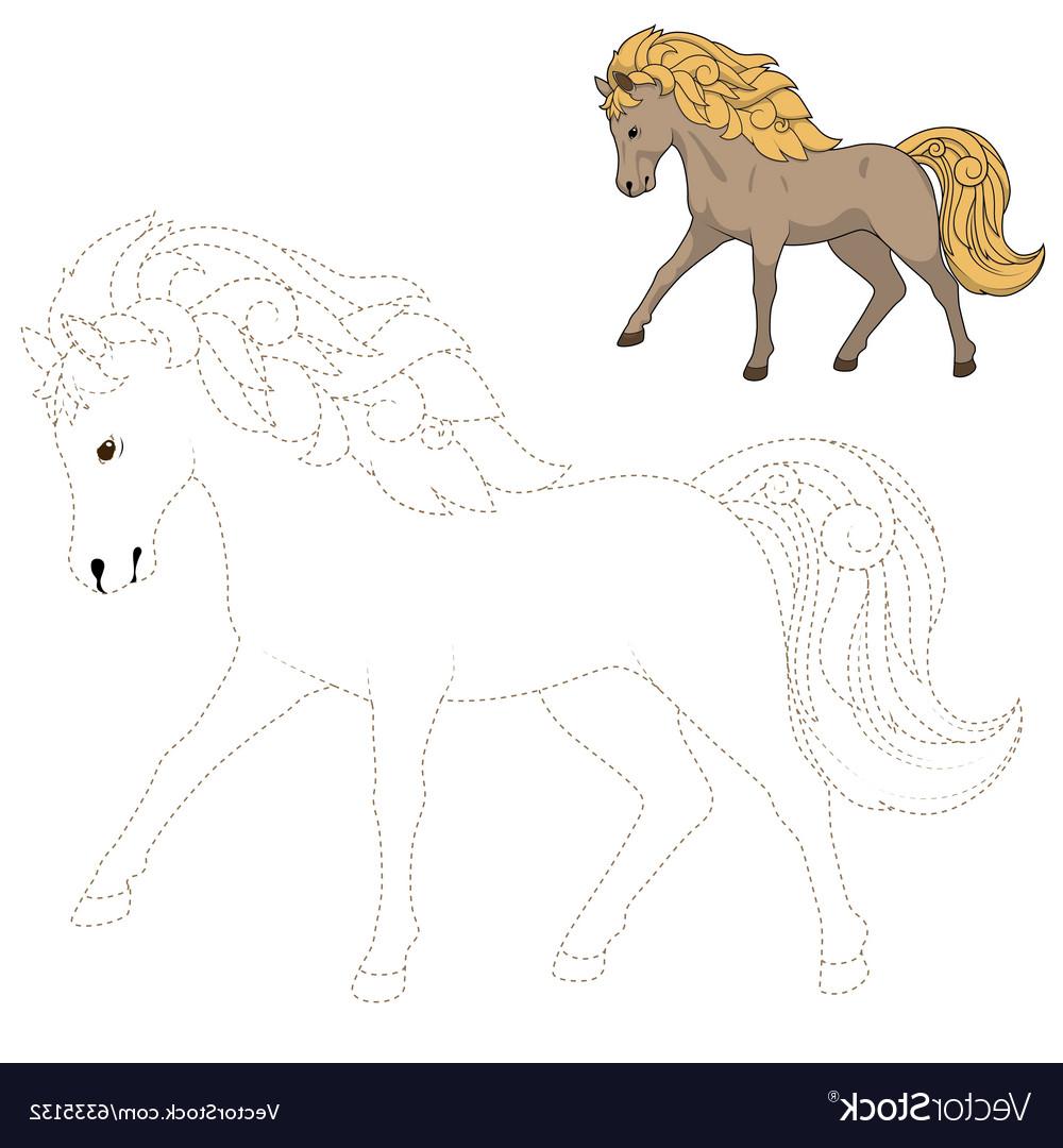 1000x1080 Top How To Draw A Horse Vector Image Free Vector Art, Images