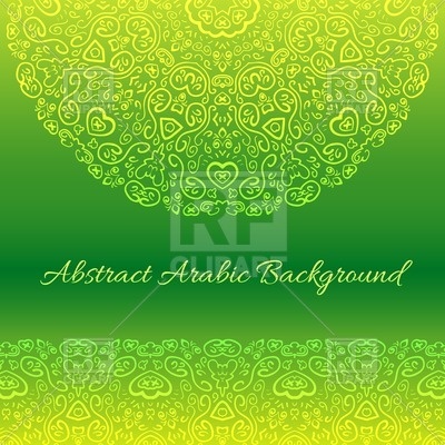 Arabic Background Vector