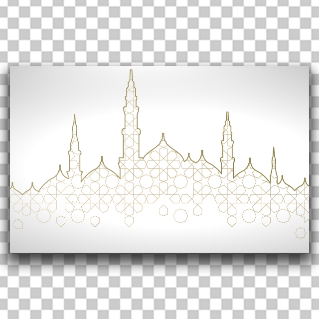 640x640 Card Greeting Islamic Vector, Arabic, Background, Ramadan