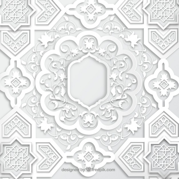 626x626 Arabic Mosaic Vector Free Download