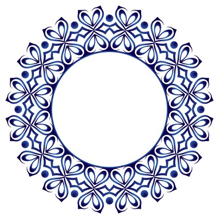 Ceramic Tile Pattern Decorative Round Ornament White Background 450x450 Ceramic Tile Pattern Decorative Round Ornament White Background