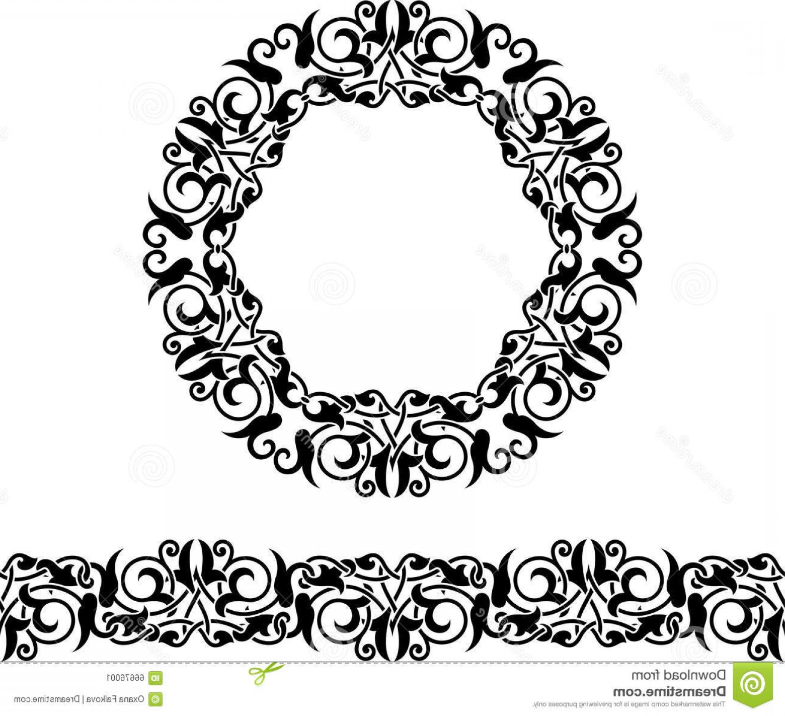 Arabic Vector Border Cultracing 1560x1422 Arabic Vector Border Cultracing