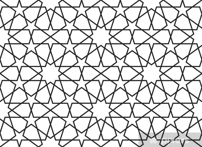 Arabic Seamless Pattern Vector Ornament Wall Mural 700x508 Arabic Seamless Pattern Vector Ornament Wall Mural