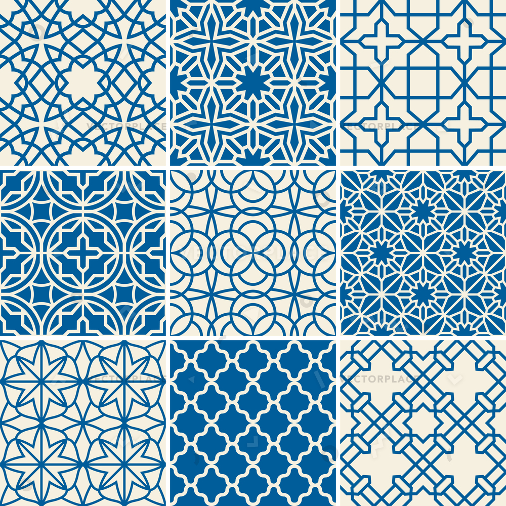 Turkish Texture Semless Patterns Islamic Arabic Vector 1000x1000 Turkish Texture Semless Patterns Islamic Arabic Vector