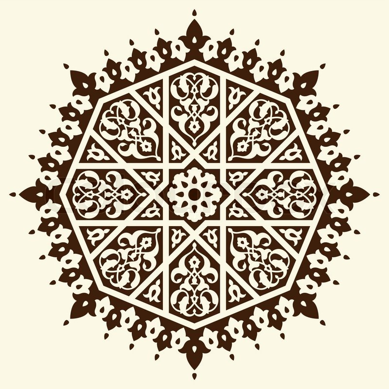 800x800 Traditional Arabic Design Stock Vector Colourbox