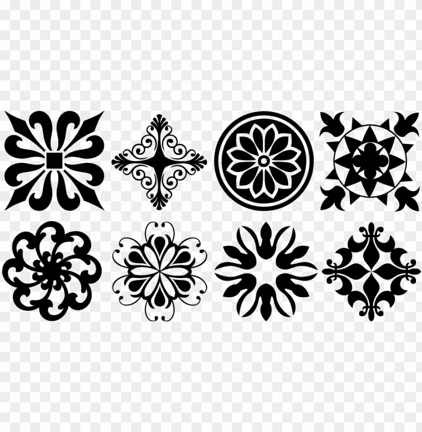 840x859 Arabic Vector Ornament