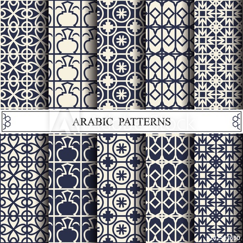 500x500 Arabic Vector Pattern,pattern Fills, Web