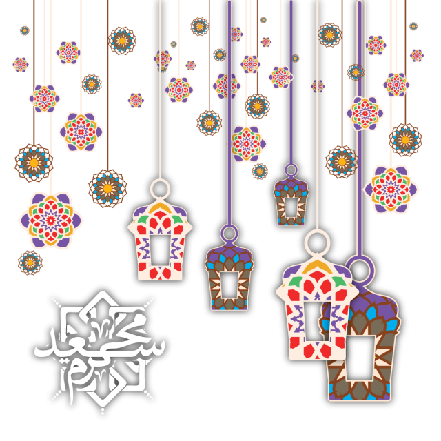 640x640 Arabic Vector Design Eid Al Adha, Arabic, Islamic, Pattern Png