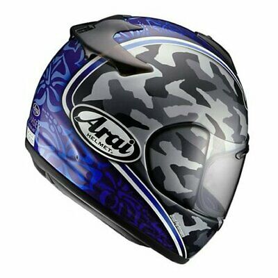 400x400 Arai Vector Camo Blue Free Ship Option Motorcycle Helmet